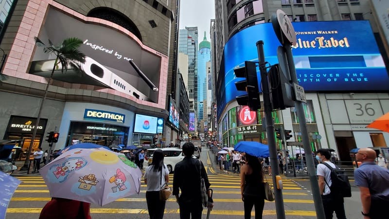 Traveling and connecting with people in Hong Kong